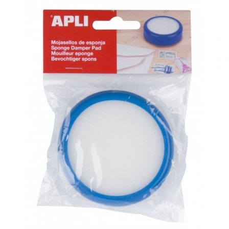 Apli Esponja Mojasellos 84x23 mm Azul Apli Esponja Mojasellos 84x23 mm Azul